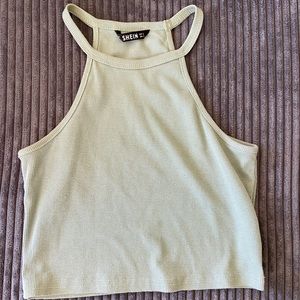 SHEIN S Green Tank Top